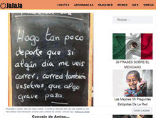 Tablet Screenshot of jajaja.com